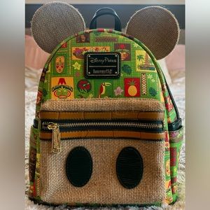 Disney Parks Loungefly bag, Walt Disney’s Enchanted Tiki Room, 2022, Like new
